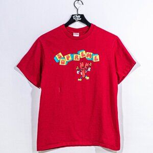 Supreme Dynamite Tee S Small Red SS19 Graphic T-Shirt Logo Streetwear